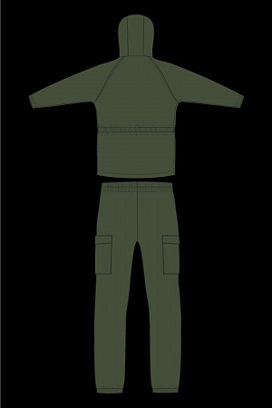 Костюм демисезонный мужской GROM (KHAKI 362)-К Fantom Force в Новом Уренгое 0