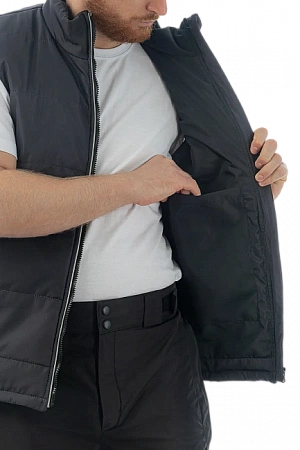 Утепленный жилет Brodeks KW 101, серый