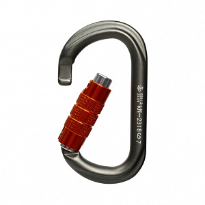 Ver 0261-2 Карабин «GRAY» овал автомат (Keylock) Vertical C в Новом Уренгое 2