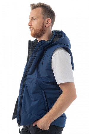Утепленный жилет Brodeks KW 112, синий