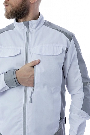 Летняя куртка Brodeks KS 202, белый