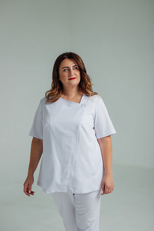 Блуза на молнии PLUS SIZE  в Новом Уренгое 0