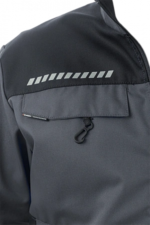 Летняя куртка Brodeks KS 234, серый/черный