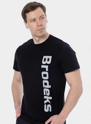 Футболка Brodeks KS704, черный Brodeks в Новом Уренгое 2