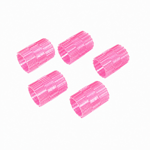 ver 0678.pink 5 Накладка на муфту карабина розовая 5 шт