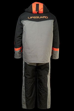 Костюм зимний рыболовный мужской LIFEGUARD, Grey\Black Fantom Force в Новом Уренгое 0