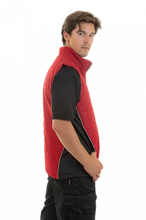 Утепленный жилет Brodeks KW 101, красный