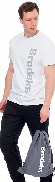 Сумка-мешок Brodeks KM140, серый Brodeks в Новом Уренгое 0