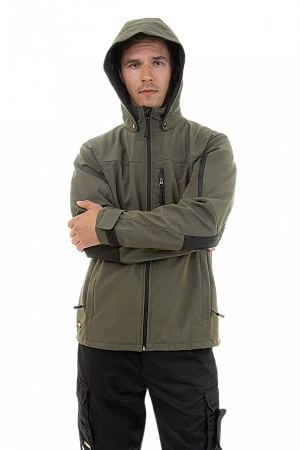 Летняя куртка-софтшелл Brodeks KS 207, хаки