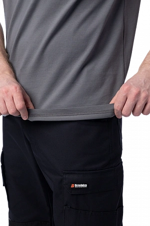 Футболка Brodeks KS705, серый