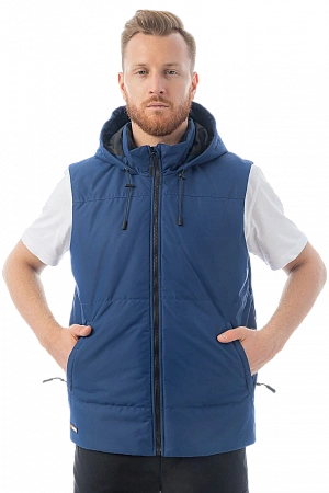 Утепленный жилет Brodeks KW 112, синий