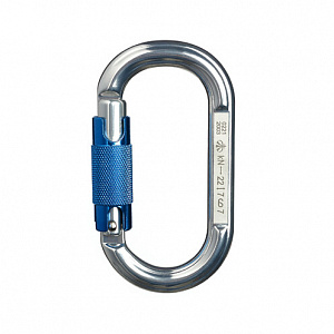 Ver 0221 Карабин овал алюминиевый автомат (Keylock) Vertical C в Новом Уренгое