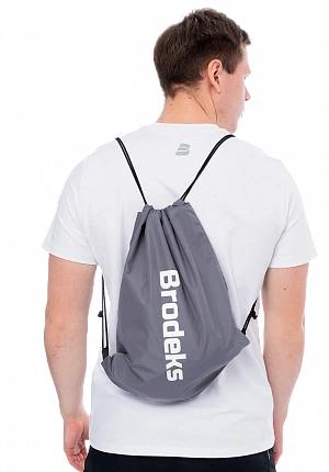 Сумка-мешок Brodeks KM140, серый Brodeks в Новом Уренгое 1