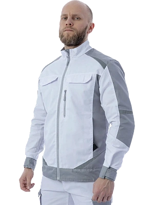 Летняя куртка Brodeks KS 202, белый