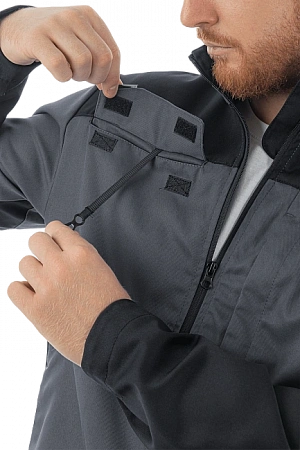 Летняя куртка Brodeks KS 234, серый/черный