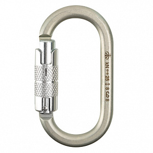 Ver 0238 Карабин овал стальной люкс автомат (Keylock) Vertical C в Новом Уренгое