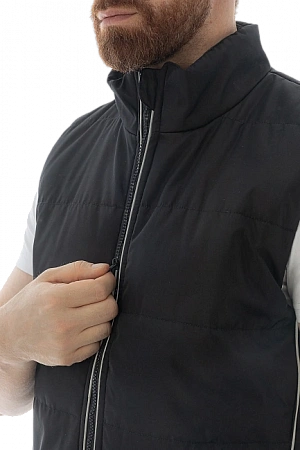 Утепленный жилет Brodeks KW 101, черный