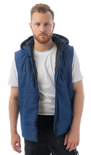 Утепленный жилет Brodeks KW 112, синий