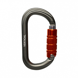 Ver 0261-3 Карабин «GRAY» овал трехтактный (Keylock) Vertical C в Новом Уренгое 0