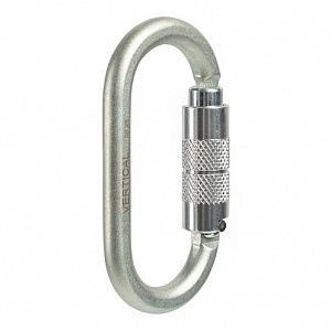 Ver 0238 Карабин овал стальной люкс автомат (Keylock) Vertical C в Новом Уренгое 2