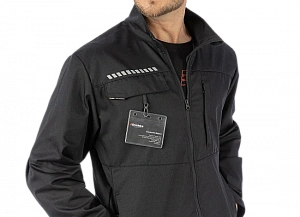 Летняя куртка Brodeks KS 234, черный